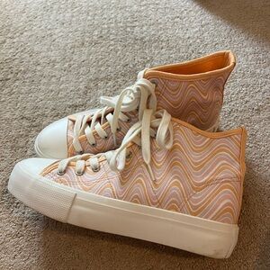 Pink/Orange Sneakers